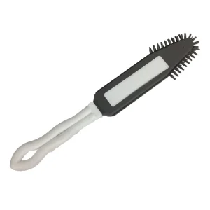 Rubber Hand Brush General Purpose Cleaning Brush With Scratch Free Rubber Bristles Ideal for Pet Hair Remover