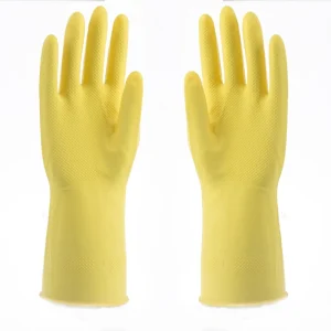 Rubber Hand Gloves for Kitchen Comfortable and Convenient Dish Washing Latex House Kitchen Cleaning Customized S.M.L.XL 30-31cm