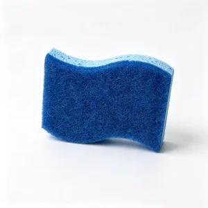 S Type Blue Dishwashing Sponge Wood Pulp Cotton Scouring Pad Manufacturer’s Decontamination Sponge
