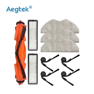 S40 OV81 Accessory Kit Set Main Brush HEPA Filter Side Brush Mop Pad for Xiaomi Robot Vacuum Cleaner