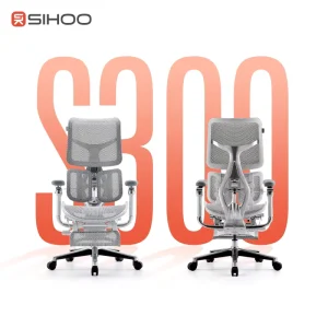 SIHOO Custom Made Office Chair S300 Chair Set Luxury Ergonomic Full Mesh Chair