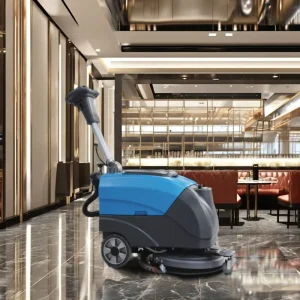 SJ25 Industrial Cordless Floor Scrubber Hand Push Cleaning Equipment Factory Direct Selling