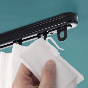 STANDARD Modern DIY Retractable Curtain Track Retraceable Manual Eco Friendly Convenient Custom Length Curtain Rail