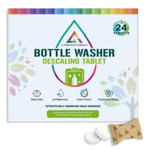Safe Ingredients Milk Bottle Detergent Tablets for Bottle Washer Detergent Cleaning Tablets for Baby Bottle Washer