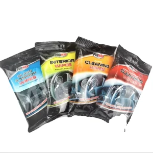 San Xin Eco Friendly Soft Non Woven Car Wet Wipes 15*20cm Customizable Size Auto Cleaning Custom Logo