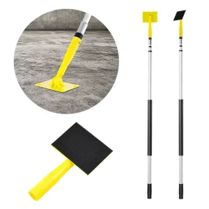 Sandpaper Holder Wall Sander Tool with Telescopic Handle for Wall & Ceiling Polishing