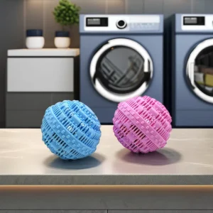 Sanitary Wool Dryer Ball for Dry Cleaning Reusable Plastic Laundry Dryer Wash Balls Bulk Packed
