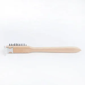 Scaling Brush 20 Inch Rust Paint Hard Heavy Duty Steel Sturdy and Durable Household Cleaning Brush with Long Handle