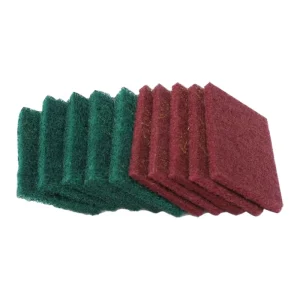 Scouring Pad Abrasive Nylon Scrubber for Stainless Steel Pot Bottom Cleaning & Polishing Industrial & Kitchen