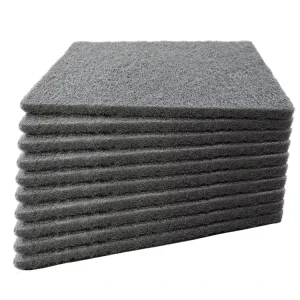Scouring Pad Grit 1000 Abrasive Scouring Pad 6 X 9 Inch Nylon Scouring Pad Sheet