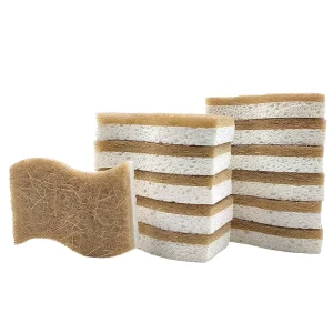 Scouring Pad Non Stick Pan Scrubber Sponge Kitchen Dishwashing Pot Cleaning Tool