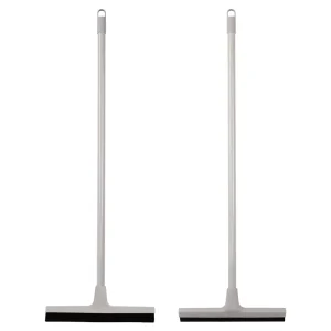 Scratch Free Floor Squeegee with Soft TPR Head Water Scraper Detachable Iron Pole for Efficient Household Floor Cleaning Bulk
