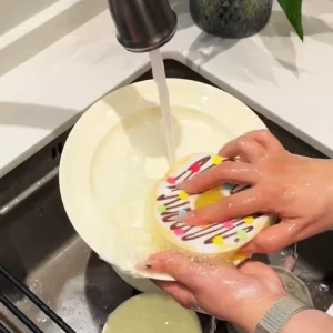 Scrub Cellulose Non Scratch Cleaning Soft Washing Scrubbers Kitchen Compressed Sponge Kitchen Sponges