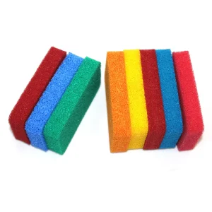 Scrubs Cleaning Multi color Double sided Sponges Scouring Pads Non scratch Dish With Kitchen Set for Scrub Sponge