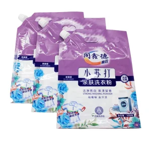 Seal Pour Laundry Detergent Dishwashing Liquid Trade Soap Cosmetic Packaging Spout Pouch