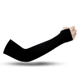 Seamless Ice Silk Sleeves for Outdoor Sports Sunscreen Oversleeve