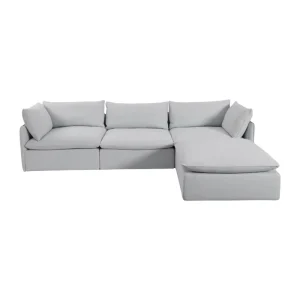 Sectional Sofa Living Room Furniture Fabric Sofa Set