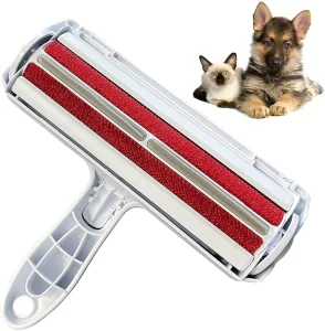 Self Cleaning Pet Dog Cat Hair Remover Roller Brush No Tape Required Lint Removal Fur Remover for Furniture