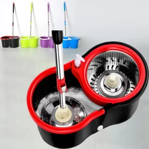 Self-Cleaning Portable Hands-Free Mop and Bucket for Home Cleaning
