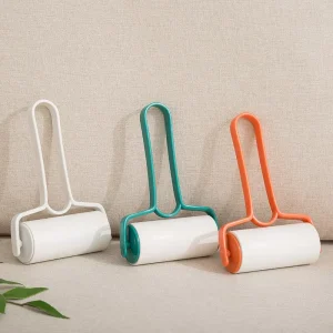Self Cleaning Reusable Eco Friendly Plastic Brush Lint Sticky Rollers House Dust Remover Washable Pet Hair Cloth Cleaning Tool