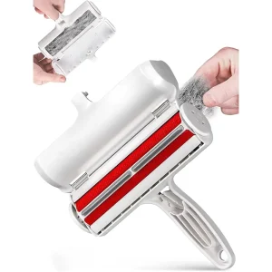 Self Cleaning Reusable Fur Cat Dog Hair Lint Roller Brush Pet Hair Remover