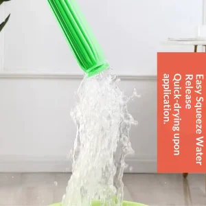 Self twisting Water Rotary Mop Household Lazy Free Hand Wash Mop Wet Dry Use