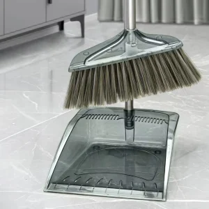 Sell Good Home Cleaning Brooms Dustpans Plastic Transparent Broom and Dustpan Set
