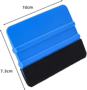 Semi hosted Service Three day Delivery Plastic Scraper Car Window Felt Squeegee with Felt Edge Tint Film Decal Tool Wrapping