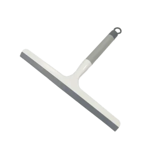 Short Handle Multifunctional Glass Wiper Squeegee for Effective Window and Bathroom Mirror Cleaning