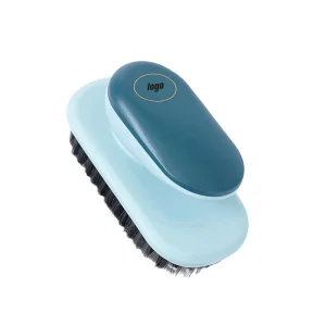 Short Handled Soft Nylon Bristle Eco Friendly Scrubbing Brush PP Plastic Laundry Clothes Shoes Cleaner Ergonomics Grip Easy Hold
