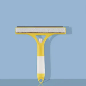 Shower Squeegee with Spraying Water and Crevice Brush Window Squeegee for Shower Glass Doors Bathroom Squeegee