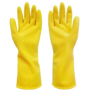 Shuoya Thick Stock Latex Cleaning Gloves for Household Kitchen Dish Washing