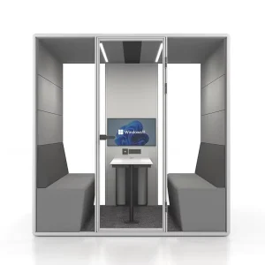 Silentbox furniture Soundproof Booth Indoor Sound Proof Portable Office Pod Noise Insulation Phone Booth