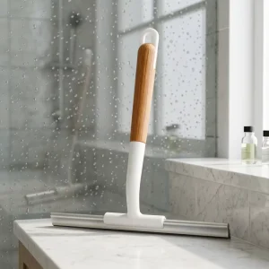 Silicone Blade pp Handle Shower Squeegee Water Scraper for Windows Floors Cabinets Countertops & Dining Tables Cleaner
