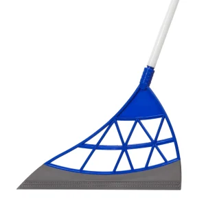 Silicone Broom Squeegee Pet Hair Remover for All Surfaces Cleans Glass Fine Dust Hair Liquids on Floors Rugs Windows