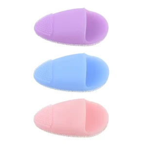 Silicone Finger tip Face Brush Handheld Manual Cleansing Brush for Facial Cleaning Makeup Tool