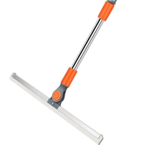 Silicone Floor Scraper Wiper Blade Bathroom Floor Glass Wiper Household Bathroom Retractable Floor Scraper Magic Broom