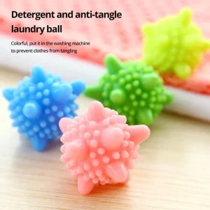 Silicone Reusable Magic Laundry Ball for Household Cleaning Washing Ball PVC Solid Clothes Decontamination Laundry Balls