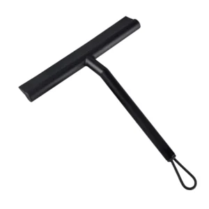 Silicone Rubber Shower Squeegee for Bathroom Cleaning Mobile Phone Holder