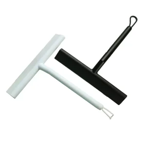 Silicone Shower Squeegee for Bathroom Shower Doors Mirrors and Car Windows