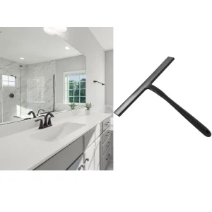 Silicone Shower Squeegee for Shower Glass Door Bathroom Doors Mirror Silicone Squeegee Cleaning