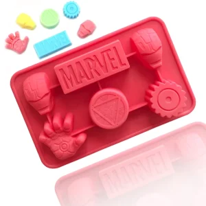 Silicone Soap and Cake Mold 6-Cavity 3D Shape