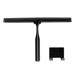 Silicone Window Squeegee Shower Accessories with Steel and Rubber Handles for Glass Cars Showers Tiles Mirrors