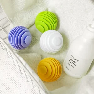Simple Eco Friendly Organic Handmade Round Tumble Reduce Wrinkles Wool Felt TPR Reusable Home Use Laundry Dryer Balls