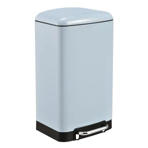 Simple Fashion Large Capacity Waste Bin with Anti Fingerprint Processing Modern Style Trash Can