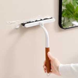 Simple Wood Rotatable Multi-Functional Brush Portable and Practical Cleaning Brush Gap Brush