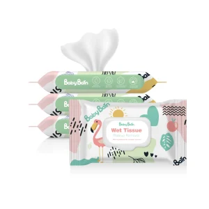 Single Pack Disposable Cleaning Wet Wipes Paper Towels for Effective Cleansing