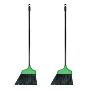 Single Soft Hair Broom Long Handle Thickened Indoor Plastic Bathroom Dust Sweeping Cleaning Tool New Household Broom Design