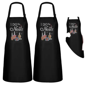 Sleeveless DIY Printed Bib Apron Heat Transfer Sublimation Cotton Linen Polyester Reusable Men Women BBQ Kitchen Cleaning Food