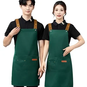 Sleeveless Wool Apron Custom Waterproof Oil Proof New Style Workwear Stain Resistant Lettered Kitchen Advertising Gift Foreign